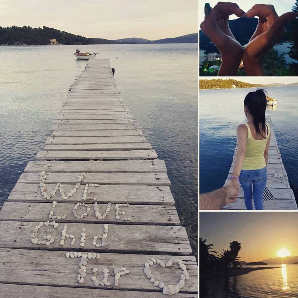 Holiday moments and a greeting to GhidTur in a collage.